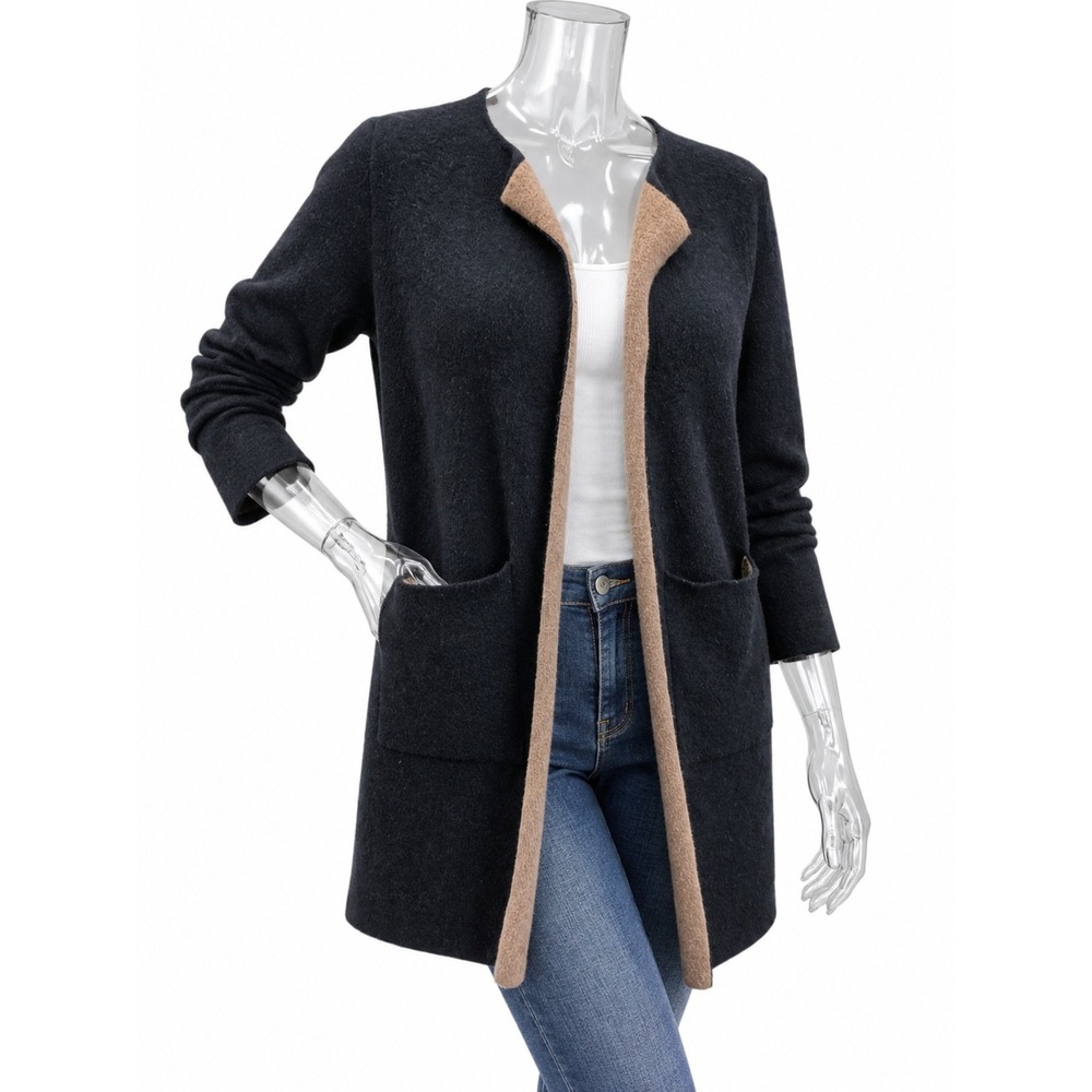 Oliver by Escio Sweater Angora Wool Blend Knit Cardigan SKUW046